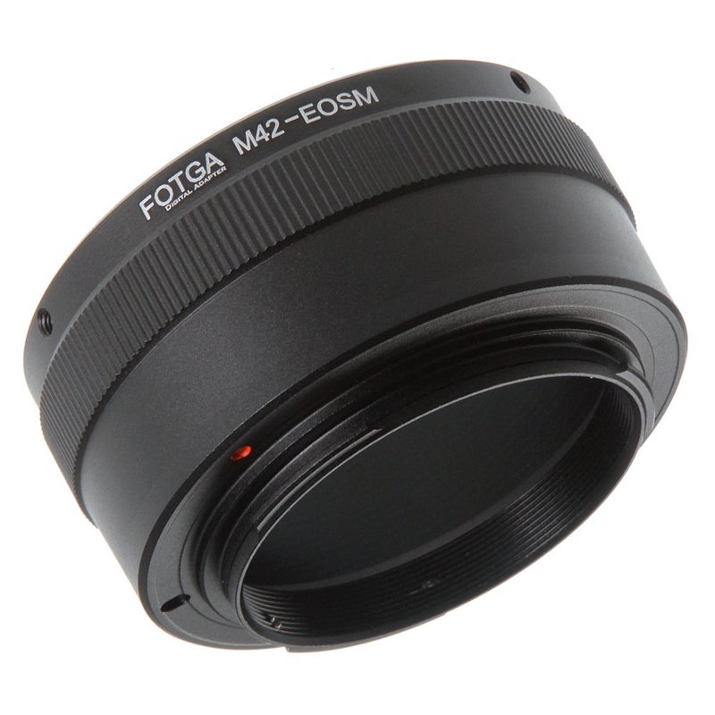 FocusFoto FOTGA Adapter Ring for M42 42mm Screw Mount Lens to Canon EOS EF-M Mount Mirrorless Camera Body M1 M2 M3 M5 M6 M10 M50 M100 - Image 4